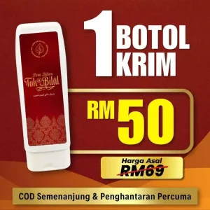 Krim Tok Bilal - 1 Botol